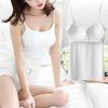 Women Sexy Soft Cozy Camisole with Built In Bra Adjustable Shoulder Strap Vest Tank Tops