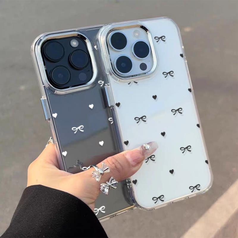 Чехол-сердечко с бантиком для Google Pixel 8 8Pro 8a 9 9a 9Pro 10PRO XL чехол Цветочный Y2K Милый Силиконовый Покрытие Металлическая Линза