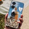 Для vivo T1 4G Чехол VivoT1 V2153 Мягкий ТПУ Силиконовый Чехол на Заднюю Панель для vivo T1 44W Чехол для Телефона Snapdragon 680 Защитный Модный Чехол