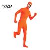 Adults Unitard Full Body Zentai Suit for Men Women, Open Face Halloween Cosplay Bodysuit Bodysuit, Stretchy Spandex Costume Party, Stage Performance