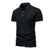 Men's Top Polo Shirt Short Sleeved T-shirt Men's Summer Lapel Bottom Shirt Half Sleeved Shirt