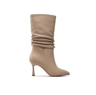 Простые ботильоны SL-26-02-000037 бежевый