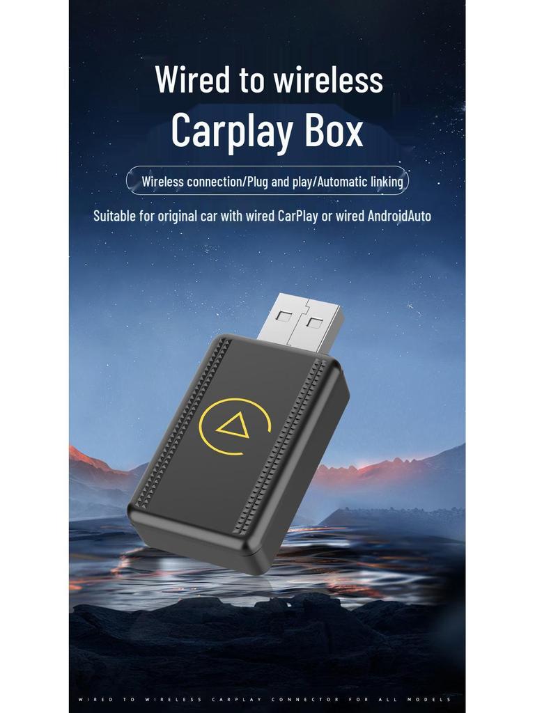 Wireless CarPlay & Android Auto Screen Mirroring Adapter