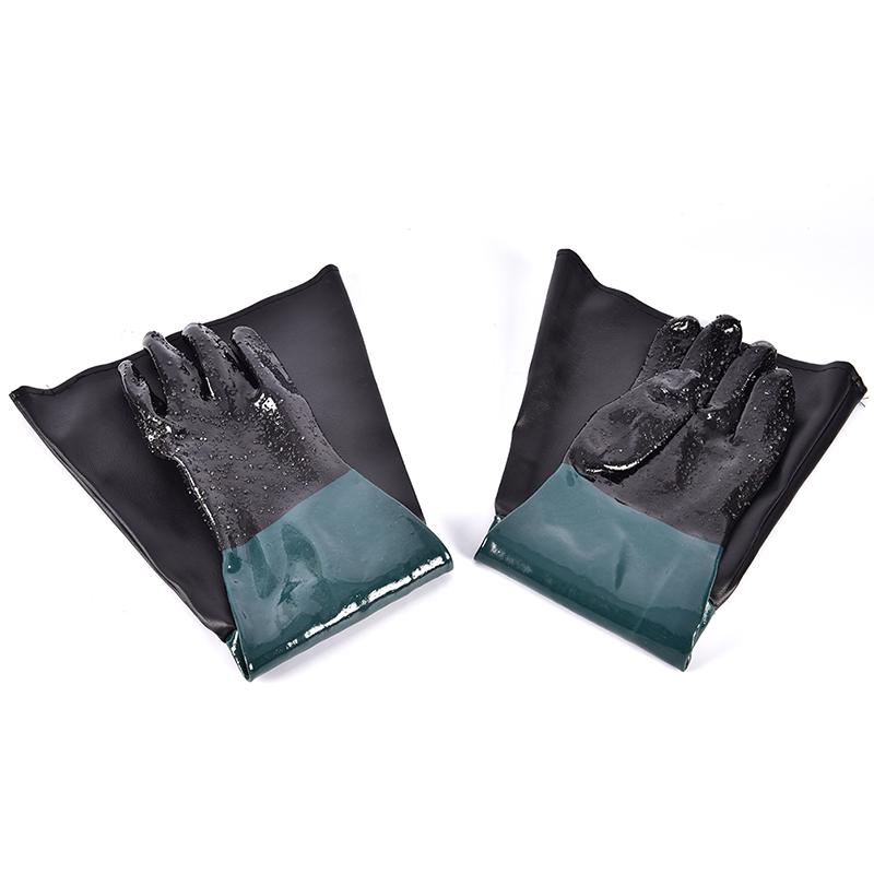 24 Перчатки для защиты труда для пескоструйной камеры пескоструйного аппарата Новые