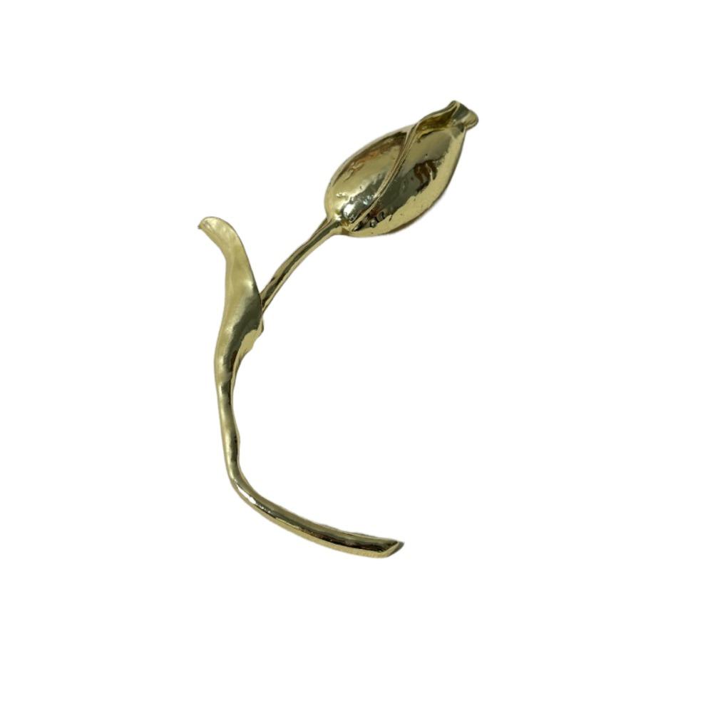 Гальванизированная брошь-тюльпан Изысканная булавка для одежды Аксессуары Индивидуальность Шарм для костюма Деко Вечеринка