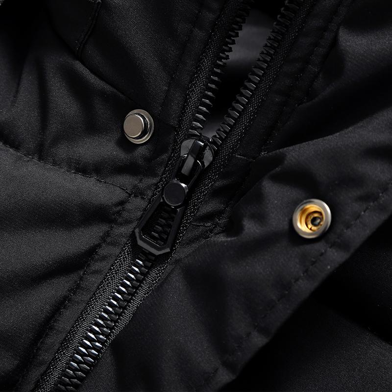 Модные зимние безрукавные парки мужские длинные жилеты с капюшоном больших размеров повседневная толстая теплая верхняя одежда мужские куртки