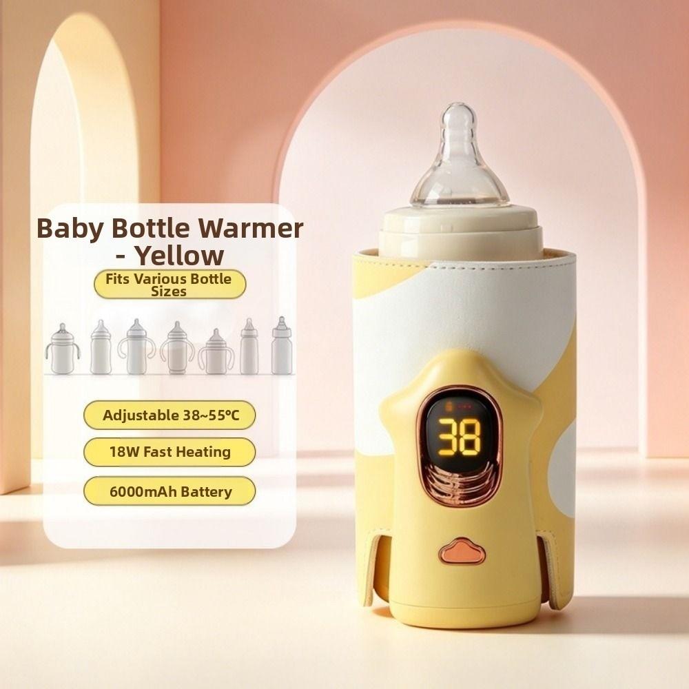 LED Display Breast Milk Warmer Multifunction Bottle Warmer Sleeve  Feeding Accessories