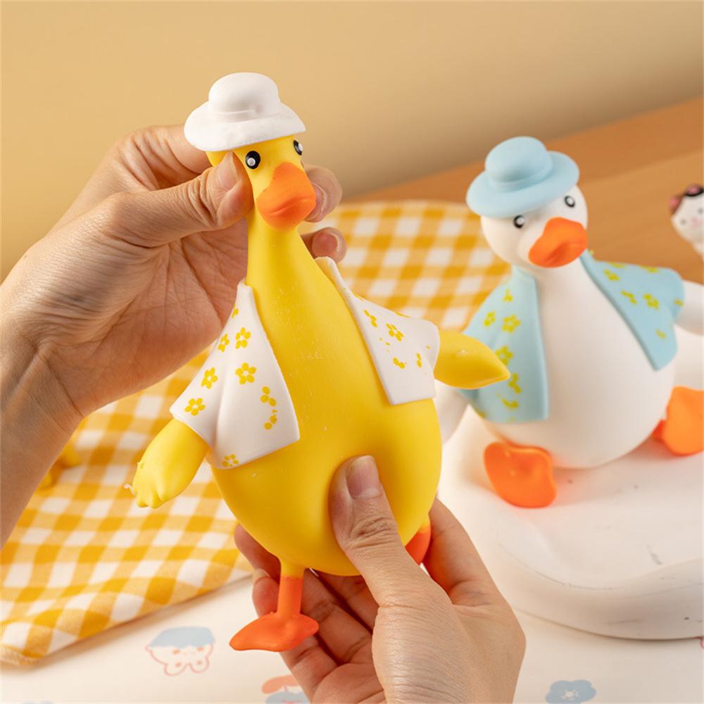 2Pcs Antistress Squeeze Toy Cute Duck Stress Relief Toy