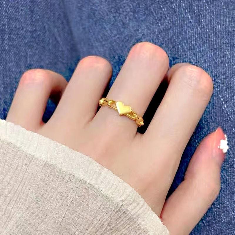 Кольцо-цветок в стиле блогера Xiaohongshu Niche Design — высококачественные аксессуары простого стиля для женщин