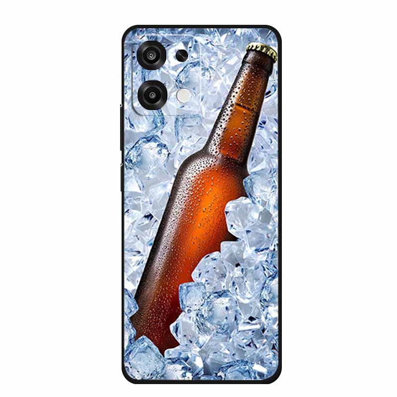 6,57" Чехол для Oppo A6 Pro 4G A 6 Pro Черный Силиконовый Мягкий Задний Чехол для Телефона Для Oppo A6Pro 2025 Чехол Разноцветные Fundas Coque Чехлы