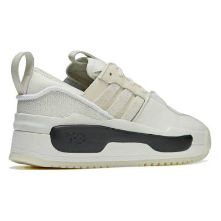 Adidas Y-3 Rivalry Off White Черные кроссовки унисекс Wonder-White White-Tint IG5300