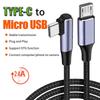 High Speed Type C to Micro USB Cable Reliable Data Transmission Suitable for Phones Tablets Fast Charging Data Transfer