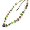 Les Trésors De Lily [J2005] - Green 'Mineralia' Designer Necklace