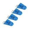 4PCS Fishing Diving Board Blue Plastic Round Belly Fishing Trolling Diving Board Tool for Boat Fishing Deep Sea Fishing