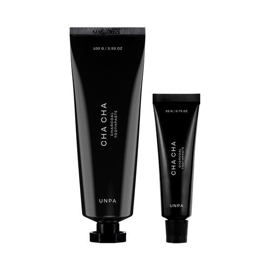 UNPA Chacha Charcoal Toothpaste 100g Double Promotion (+20g Mini Toothpaste)
