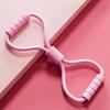 1/2Pcs Figure 8 Fitness Resistance Band with Anti-slip Handle Men Women Arm Shoulder Stretch Strength Training Exercise Elastic Strap Tension Rope