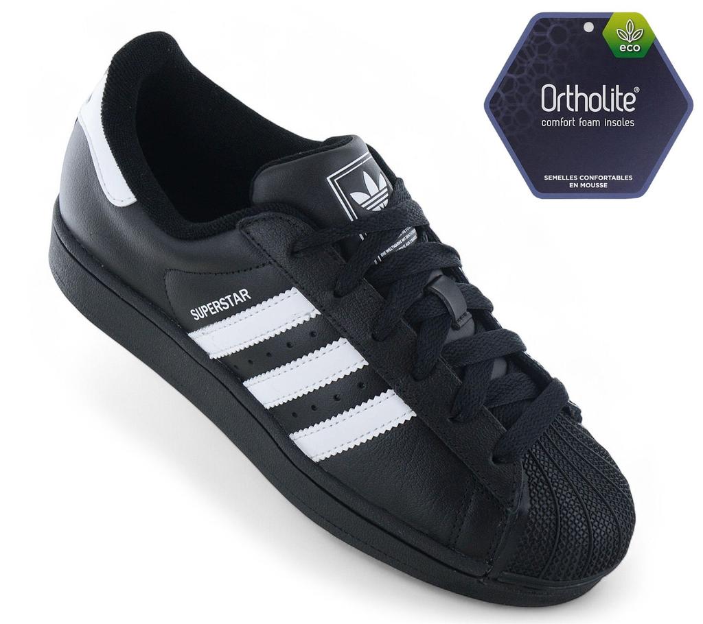 adidas Originals Superstar II - Женские кроссовки обувь Черно-белые JH9977 ОРИГИНАЛ