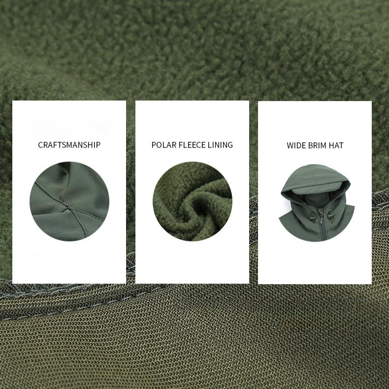 Куртка Shark Skin Outdoor Plus Velvet Warm Fleece Jacket