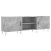 VidaXL TV Stand Concrete Grey 150x30x50 Cm Engineered Wood 829096