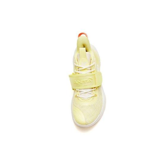 Anta Water Flower 3 Lemon Low-Top Basketball Shoes Men Sneaker Light-Yellow 112221623-3