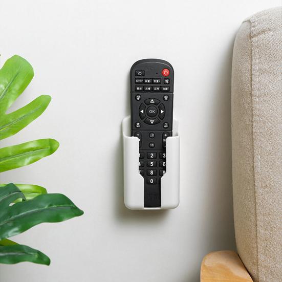 1/2/3 шт. Кронштейн для пульта дистанционного управления Высокая прочность Легко установить Настенный Бокс для хранения пульта дистанционного управления кондиционером