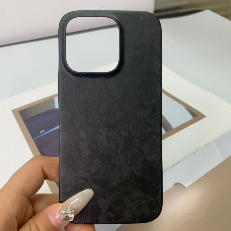 Carbon Fiber Phone Case IPhone 15 Pro Max Shockproof Heat Dissipation Protective Cover