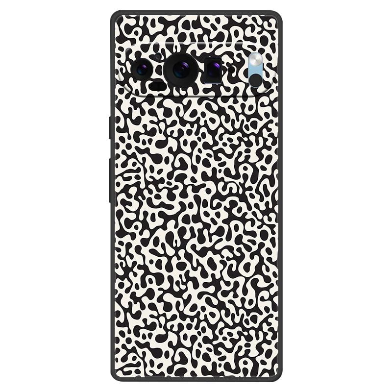 For Google Pixel 9 Pro XL Case Cool Painted Silicone TPU Soft Cover For Googe Pixel 9 9 Pro 8A Cases Black Protective Shells