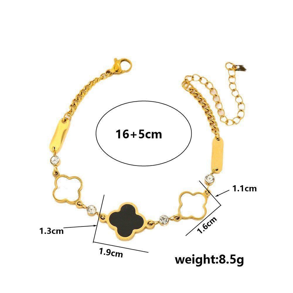 Корейский браслет женской моды из титановой стали Дун Дэмун - Нержавеющий, Высококлассный, Дизайн через границу.