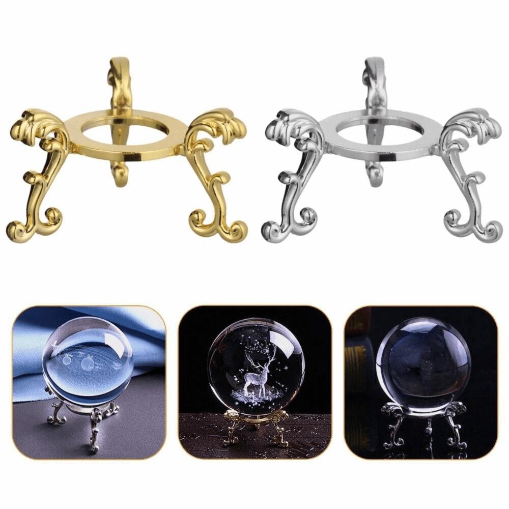 Craft Display Desktop Ornament Crystal Ball Stand Support Base Display Holder Photography Props