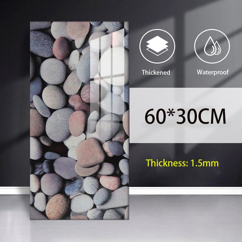 Имитация мраморной плитки, настенная паста для ванной комнаты, гостиной, фоновые обои, самоклеящиеся водонепроницаемые наклейки на стену для кухни, ремонт дома