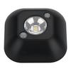 LED Mini Wireless Infrared Motion Sensor Night Light Battery Power Wardrobe Cabinet Lamp Black