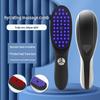 Электрический массажер для кожи головы и расческа против выпадения волос с вибрацией и цветотерапией