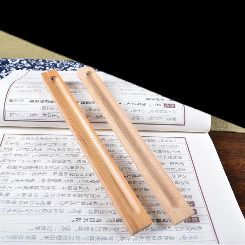 Натуральная бамбуковая доска, держатель для благовоний, бамбуковый благовоний, улавливатель пепла, держатель для ароматической палочки, кабинет