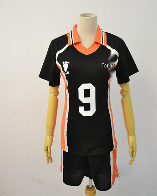 Хайкюу!! Косплей-джерси волейбольной команды старшей школы Карасуно