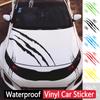 DIY наклейка на автомобиль царапина полосы знаков 130CMx34CM наклейка коготь фара наклейка лапа креативная царапина наклейка автомобиль внешний аксессуар