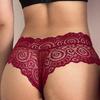 CINOON 2 шт./лот, женские сексуальные кружевные трусики с бантом, соблазнительное нижнее белье с низкой посадкой, женские стринги, прозрачное нижнее белье, стринги с вышивкой, нижнее белье