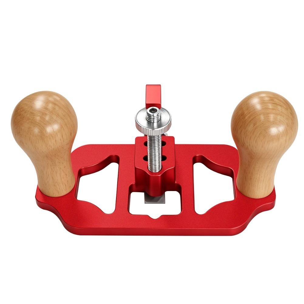 Router Plane Hand Wood Planer Red Alloy Precision Trimming Tool For Smoothing Edges And Leveling Surfaces Woodworking Hand Tools