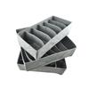 3Pcs Storage Drawer Organiser Storage Box Tidy Socks Bra Ties Draw Divider Underwear Box