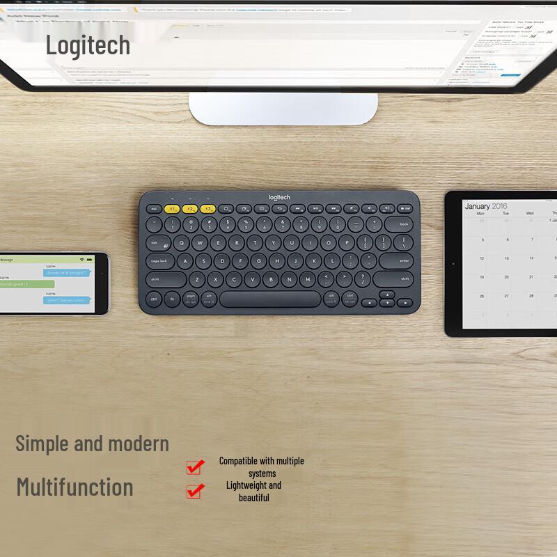 Клавиатура Logitech K380 Bluetooth для нескольких устройств