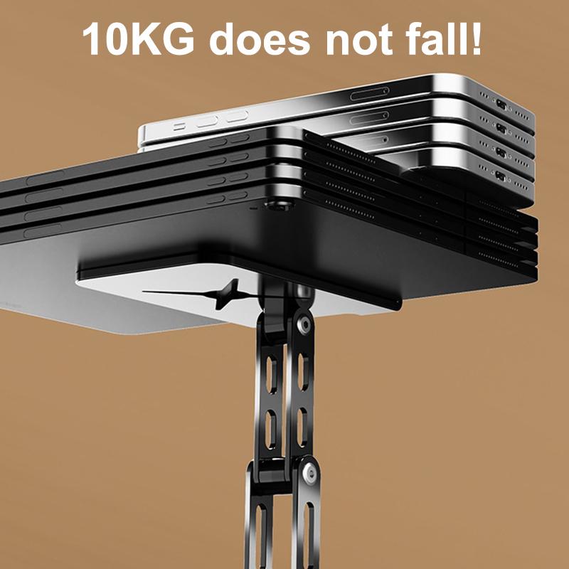 Вращение на 360 градусов Алюминиевый сплав Складная настольная подставка для телефона Настольный ленивый держатель для планшета Подставка-крепление для iPhone iPad Xiaomi Samsung