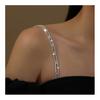 Bra Shoulder Strap Sparkling Rhinestone Anti-Slip Shoulder Straps Adjustable Women Underwear Accessories