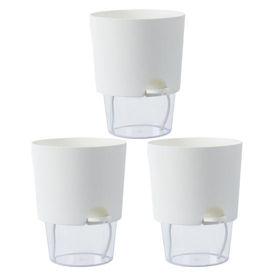 Цветочный горшок Yousheng с дренажными отверстиями, отверстием для залива воды, автоматическим самополивом, гидропонным цветочным горшком, прозрачным основанием, гидропонной посадкой