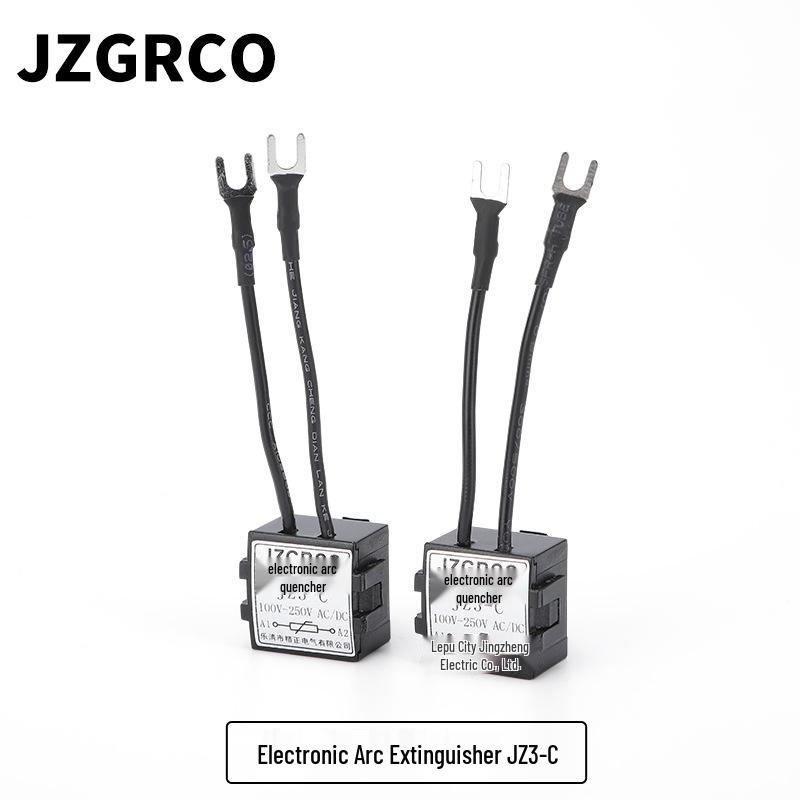 JZ3-C Electronic Arc Suppressor for CJX2 AC Contactor, 100V-250V Surge Protector