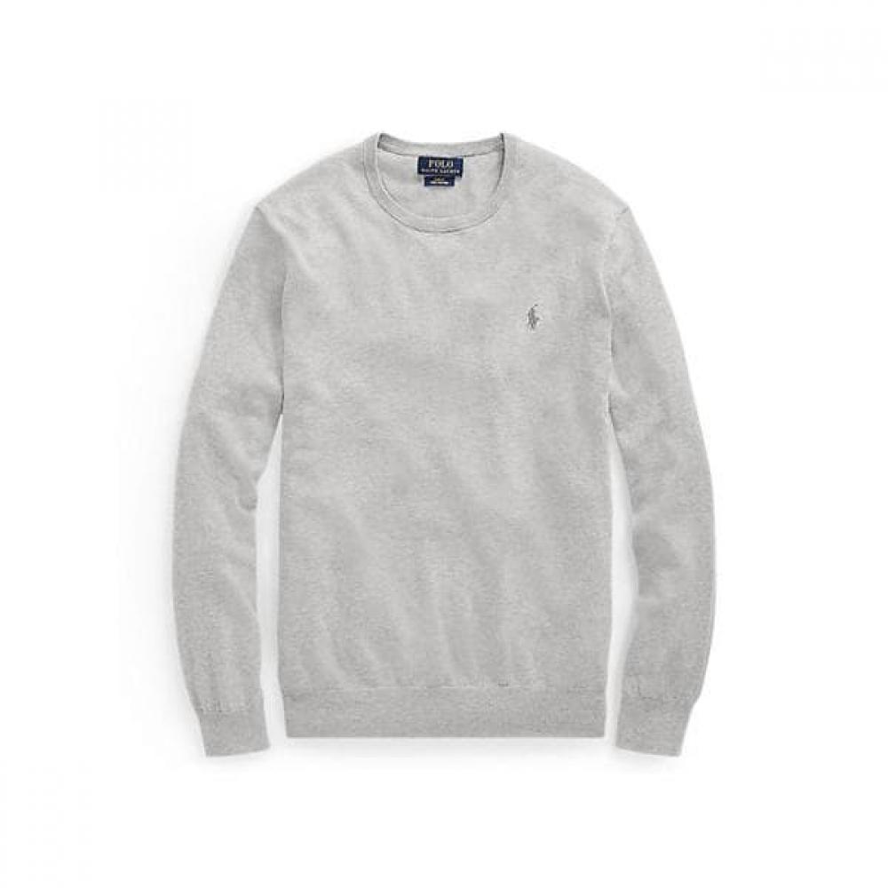 Polo Ralph Lauren Мужской хлопковый свитер приталенного кроя mnpoSwe16820307020
