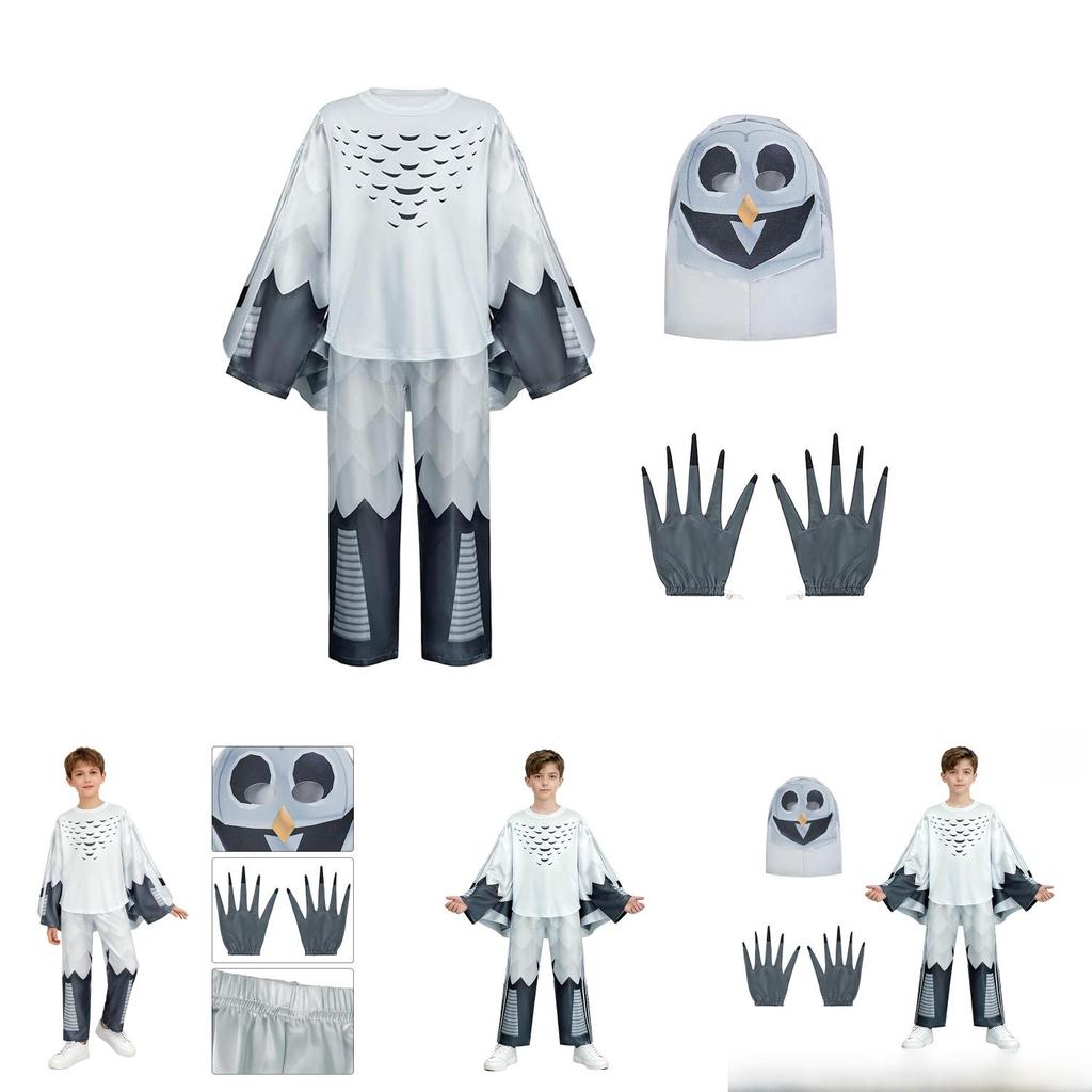 99 Nights In The Forest Halloween Owl Costume Onepiece Animal Suit For Cosplay And Party Events