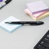 uni-ball Air UBA188M 0.5 mm Roller Ball Pens Black Ink Pack of 6 Smooth Writing Office School Use
