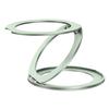 Q11  Ultra Thin Tri-Fold Magnetic Ring Stand Adhesive Mount 360 Degree Rotation Phone Bracket