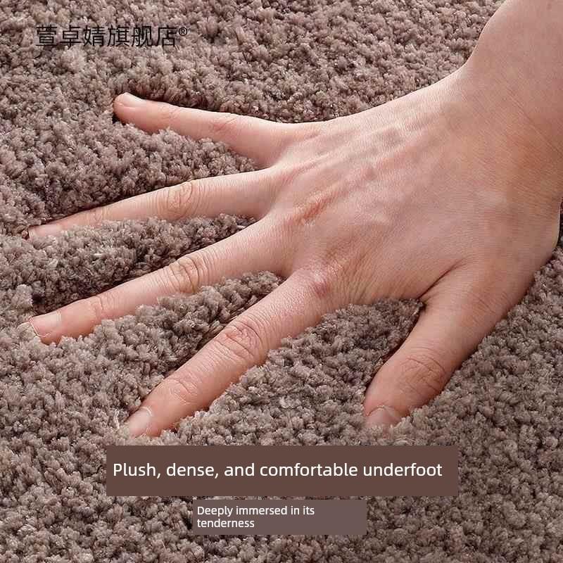 Bathroom Absorbent Floor Mat Bathroom Toilet U-Shaped Mat Bathroom Entrance Door Non-Slip Pedal Mat Toilet Carpet