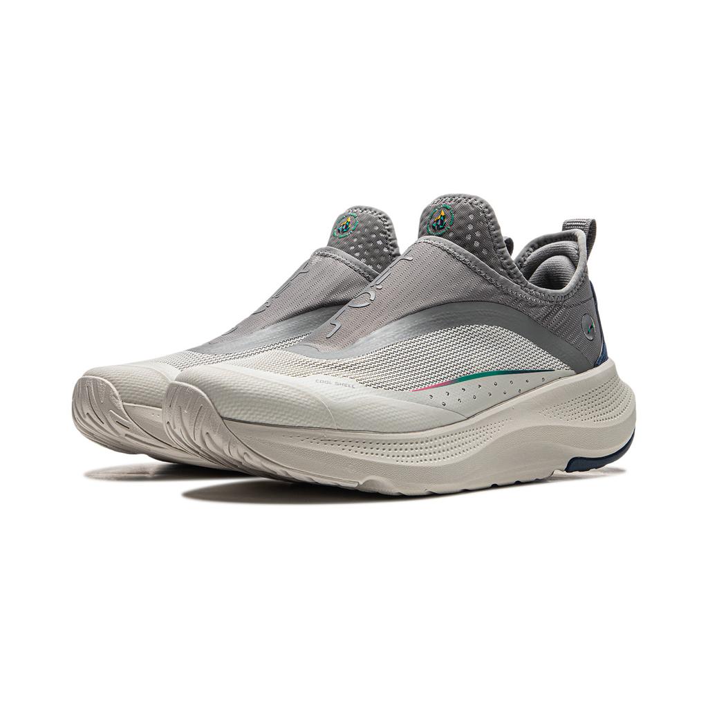 Li Ning Soft Go In My Name Victory Slip-On амортизирующие нескользящие износостойкие дышащие легкие повседневные туфли с низким верхом AGLU275-1