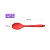 Silicone World Silicone Spoon Mixing Soup Spoons Kitchen Mixing Ladle Cooking Utensils Kitchenware Tool for Stirring and Serving